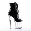 Pleaser - FLAMINGO1021 Bottes de plateforme, Pole dance chaussures - Chaussures de pole dance - Noir Product image